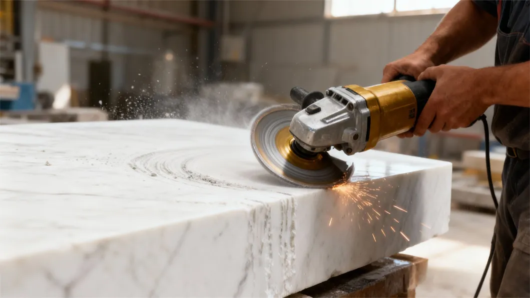 100 Double-Groove Turbine Cement Marble Concrete Floor Polishing Diamond Cutting Disc