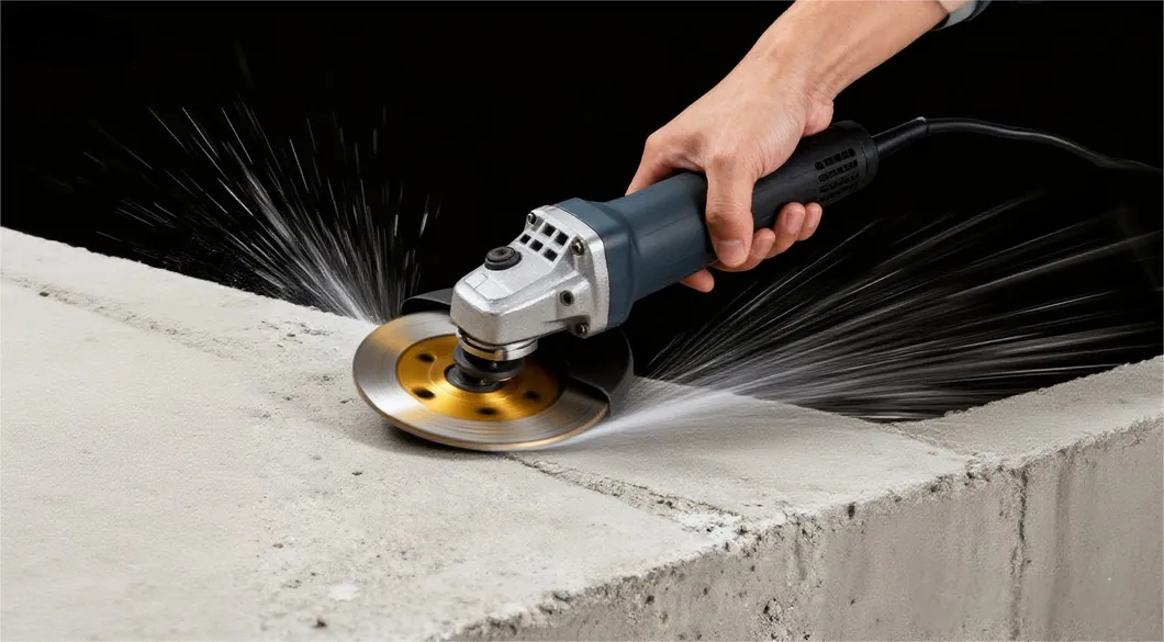 100 Double-Groove Turbine Cement Marble Concrete Floor Polishing Diamond Cutting Disc